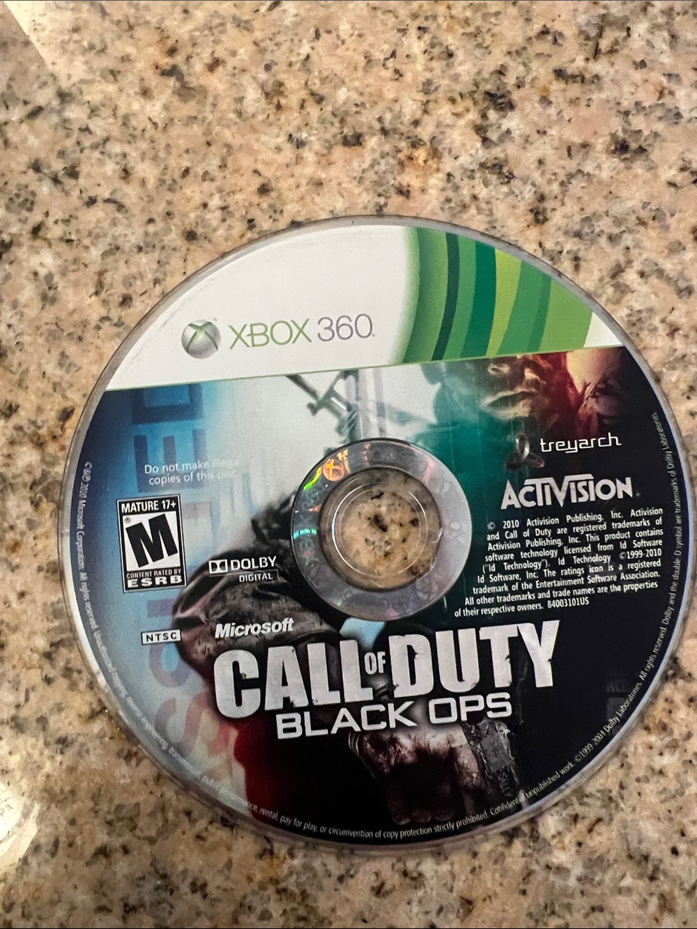 Call of Duty: Black Ops Xbox 360 Game Disc Only